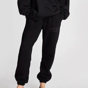 The Bar - VARSITY SWEATPANTS BLACK - Size L